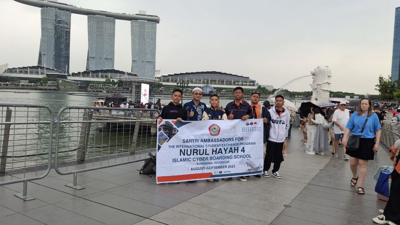 pembagian rapot santri Nurul Hayah 4